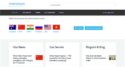 Desktop Screenshot of intervisum.de