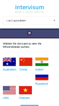 Mobile Screenshot of intervisum.de